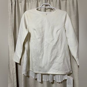 Lululemon Pleat on Long Sleeve NWT